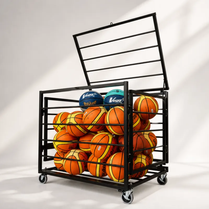 THREE 30-Ball Foldable Ball Cart THREE 30-Ball Foldable Ball Cart